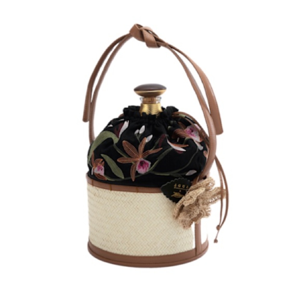 The Zacapa X Agua by Agua Bendita Embroidered Petate Handbag